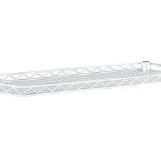 Metro 1230CSNW Super Erecta Industrial Wire Cantilever Shelf, White, 12" x 30"