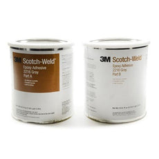 3M Scotch-Weld 2216 Epoxy Adhesive Gray 1 pt Can Kit - 2216 GRAY GALLON KIT