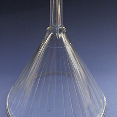 FUNNEL 64oz RIBBED Glass