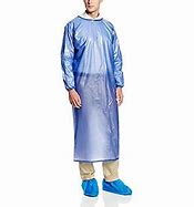 Apron Vinyl 8M Coat Style Individually Bagged Blue Large A6099-3