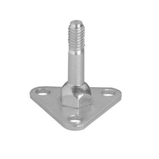 Metro 9993Z Foot Plate for Industrial Shelving Posts, Stainless Steel