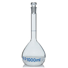 Brandtech Volumetric Flask, USP BBR, 1000mL NS24/29 glass, each - 36983