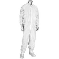 Disctek 2.5 Coverall, White, Small - CCRC-89WH-5PK-S