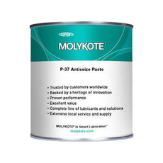 DuPont MOLYKOTE® P 37 Ultra Pure High Temperature Paste Gray 453 g Can - P 37 PSTE 453G CAN
