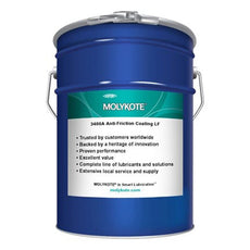 DuPont MOLYKOTE® 3400A Lubricant Anti-Friction Coating Charcoal 20.4 kg Pail - 3400A ANTI FRCN CTG 20.4KG
