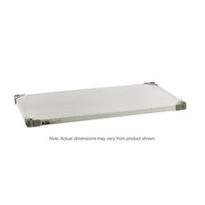 Super Erecta Solid Shelf, Autoclavable/Cart-Washable Stainless Steel, 21" x 60"