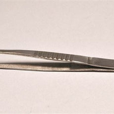 Stainless Steel Forcep, Econ Blunt, 4.5" - FOBL45