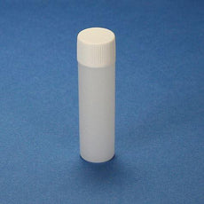 Scintillation Vial, 6.5mL, PE, with Attached White Screw Cap-101020
