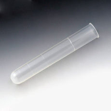 Test Tube, 16 x 100mm (12mL), PP, with Rim, Graduated at 2.5, 5 & 10mL-111040