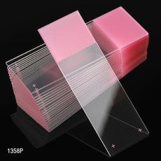 Microscope Slides, Diamond White Glass, 25 x 75mm, Charged, 90° Ground Edges, Pink Frosted, 72/Box, 20 Boxes/Case (10 Gross)-1358P