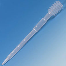 Transfer Pipet, 15.0mL, Bellows, Graduated to 5mL, 100/Bag-138005-100