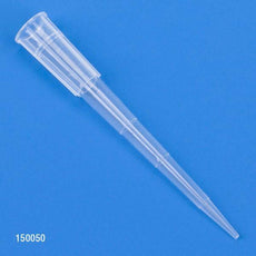 Pipette Tip, 1 - 200uL, Certified, Universal, Low Retention, Graduated, 54mm, Natural, STERILE, 1000/Stand-Up Resealable Bag-150050