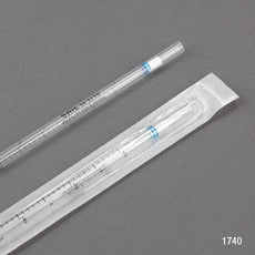Serological Pipette, 5mL, PS, Standard Tip, 342mm, Non-Sterile, Blue Band, 25/Pack-1755
