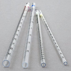 Serological Pipette, 10mL, PS, Open End, 310mm, STERILE, Red, Individually Wrapped, Paper/Plastic-1872