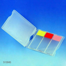 Slide Mailer, Polypropylene, for 3 Slides, Natural, 100/Box, 10 Boxes/Unit-513045