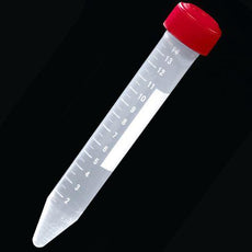 Centrifuge Tube, 15mL, with Separate Red Screw Cap, PP, Printed Graduations-6264