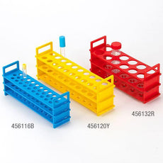 Tube Stand, Reinforced PP, 32mm, 12-Place, Red-456132R