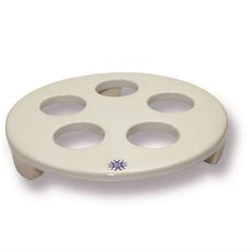 Porcelain Desic Plate W/ Stand, 230mm - JDS230