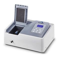 SCI-V1100 spectrophotometer 325-1000nm, with Tungsten Lamp, 4 x 3.5ml glass square cuvettes, USA plug, 110/220 V, 50/60 Hz, 80 W - 401021010009