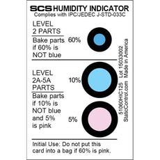 SCS Humidity Card, 5-10-60% 125/Can - 51060HIC125