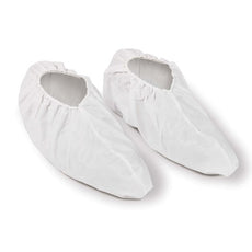 A8 Cleanroom Non-Sterile Shoe Covers w/Unitrax WHITE Cs/200, XL / 2XL - 39372