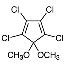 5,5-Dimethoxy-1,2,3,4-tetrachlorocyclopentadiene, 25G - T0928-25G