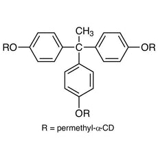 1,1,1-Tris[4-(per-O-methyl-alpha-cyclodextrin-6-yloxy)phenyl]ethane, 10MG - T2450-10MG