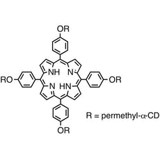 5,10,15,20-Tetrakis[4-(per-O-methyl-alpha-cyclodextrin-6-yloxy)phenyl]porphyrin, 10MG - T2451-10MG