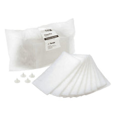 TexWipe ClipperMop Replacement Pads (7102) Polyester pads and white fasteners for TX7102, 100 pads and 40 fasteners/Cs - TX7111A