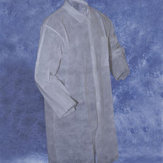 Tians Lab Coat, Premium Polypro, Open Wrist, 1pkt, White, XLG, 50/Cs - 845880-XL