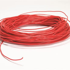 Plastic Ins Copper Wire, Red, 100' Roll - WCP22-R
