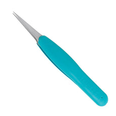 Excelta Tweezers 4 Star Straight Tapered Fine Point Anti-Mag. SS Ergo - 2-SA-R