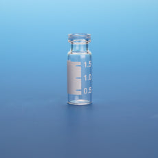 2.0mL Clear Vial 12x32mm White Graduated Spot, 11mm Snap/Crimp
