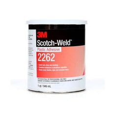 3M 2262 Plastic Adhesive Solvent Clear 1 qt Can - 2262 1 QUART