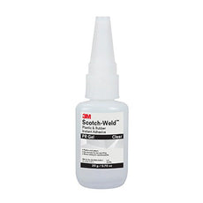 3M Scotch-Weld PR Gel Plastic and Rubber Instant Cyanoacrylate Adhesive Clear 20 g Tube - PR GEL 20 GRAM TUBE