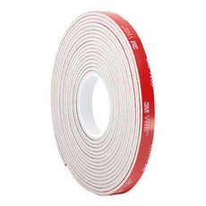 3M VHB Foam Tape LSE-060WF Double Coated Acrylic White 0.5 in x 5 yd Roll - LSE-060WF 0.5IN X 5YD