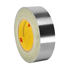 3M 3311 Scotch Foil Tape Aluminum Silver 1 in x 5 yd Roll - 3311 1IN X 5YD