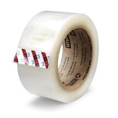 3M Scotch 371 Box Sealing Tape Transparent 48 mm x 100 m Roll - 371 48MM X 100M TRANSP