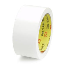 3M Scotch 373 Box Sealing Tape White 48 mm x 50 m Roll - 373 48MM X 50M WHITE