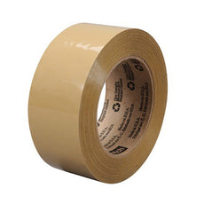 3M Scotch 375 Box Sealing Tape Tan 72 mm x 50 m Roll - 375 72MM X 50M TAN