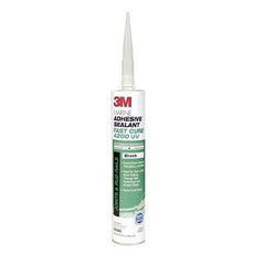 3M 4200UV Marine Adhesive-Sealants Black 0.1 gal Cartridge - 4200 1/10 GAL CART BLACK