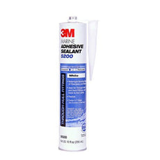 3M 5200 Marine Adhesive-Sealants White 0.1 gal Cartridge - 5200 WHITE 1/10 GAL CART