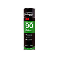 3M Hi-Strength 90 Spray Adhesive Inverted Clear 17.6 oz Aerosol - 90 SPRAY INVERTED