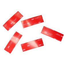 3M VHB Tape 4910 Clear 1 in x 2 in Strip 5 Pack - 4910 1IN X 2IN