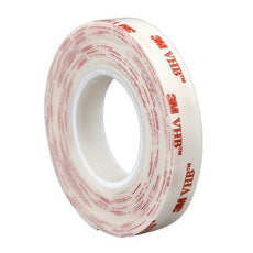 3M VHB Tape 4930 White 1 in x 2 in Strip 5 Pack - 4930 1IN X 2IN