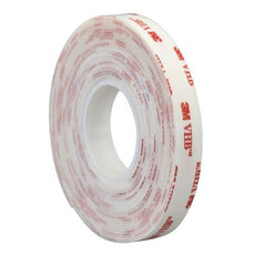 3M VHB Tape 4932 White 0.5 in x 5 yd Roll - 4932 0.5IN X 5YD