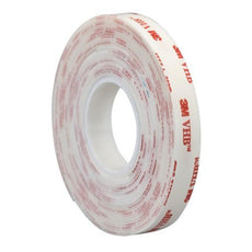 3M VHB Tape 4950 White 0.5 in x 5 yd Roll - 4950 0.5IN X 5YD