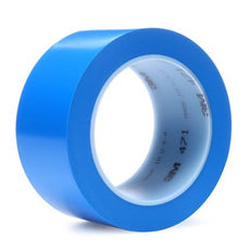 3M 471 Vinyl Tape Blue 2 in x 36 yd Roll - 471 BLUE 2IN X 36YDS