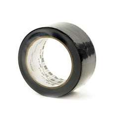 3M 764 General Purpose Vinyl Tape Black 2 in x 36 yd Roll - 764 BLACK 2IN X 36YDS