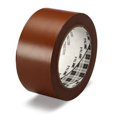 3M 764 General Purpose Vinyl Tape Brown 2 in x 36 yd Roll - 764 BROWN 2IN X 36YDS